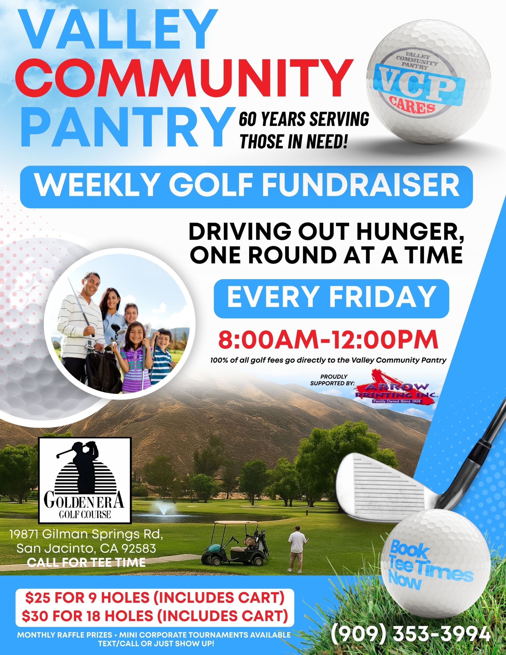 Fore a Good Cause Golf Fundraiser